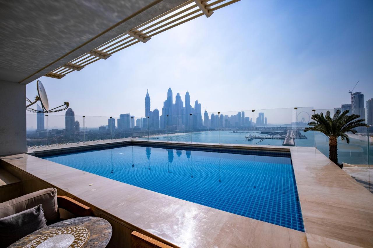 Five Palm Jumeirah 2Br Luxury Penthouse , Full Marina See View With Private Pool Dubai Esterno foto