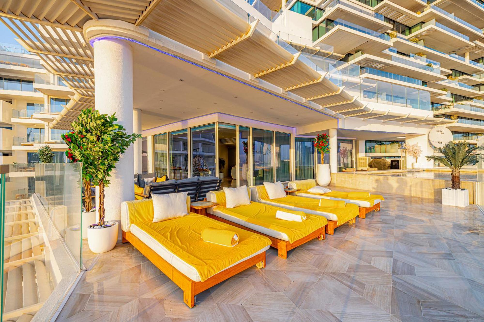 Five Palm Jumeirah 2Br Luxury Penthouse , Full Marina See View With Private Pool Dubai Esterno foto