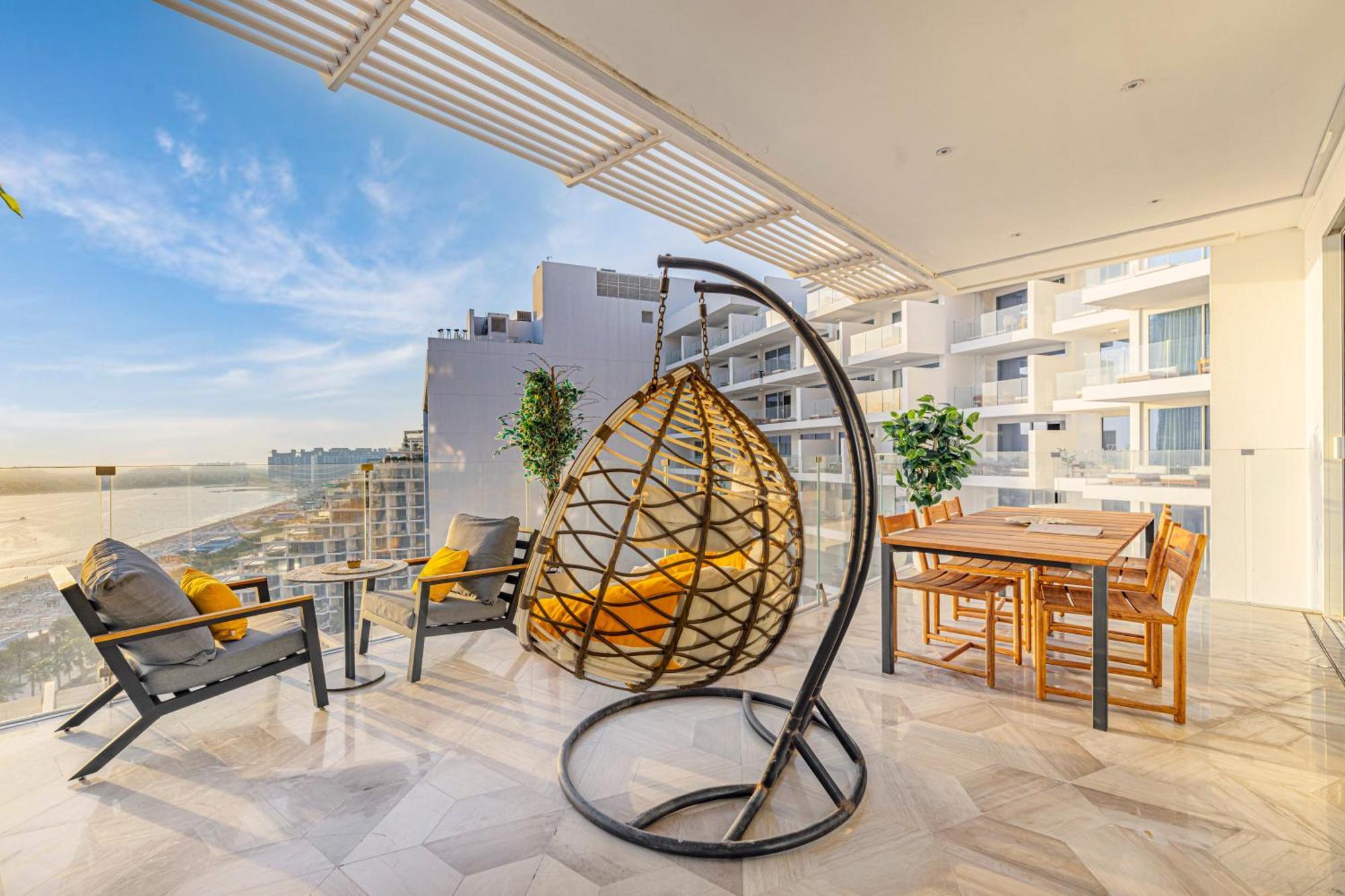 Five Palm Jumeirah 2Br Luxury Penthouse , Full Marina See View With Private Pool Dubai Esterno foto