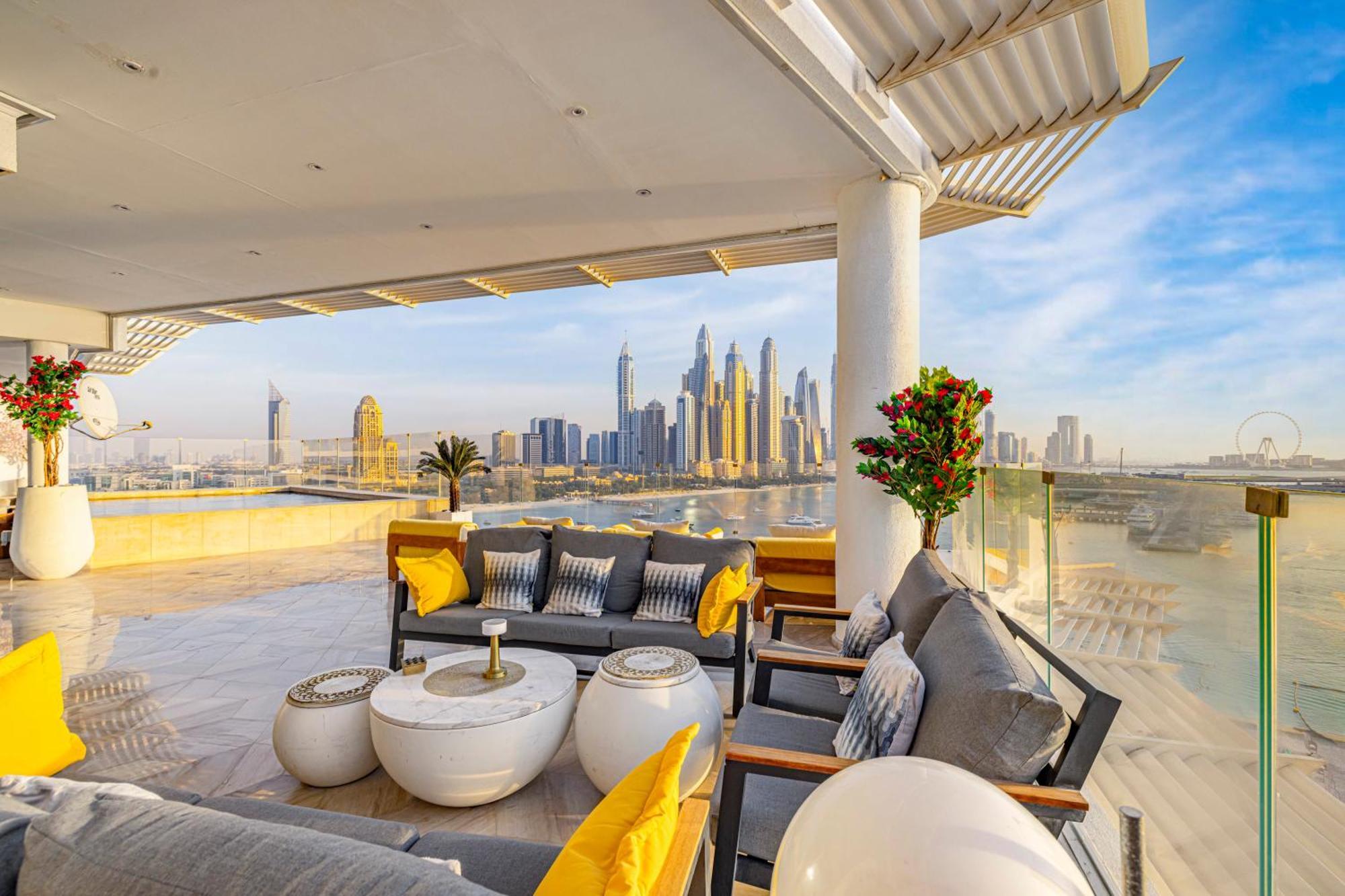 Five Palm Jumeirah 2Br Luxury Penthouse , Full Marina See View With Private Pool Dubai Esterno foto