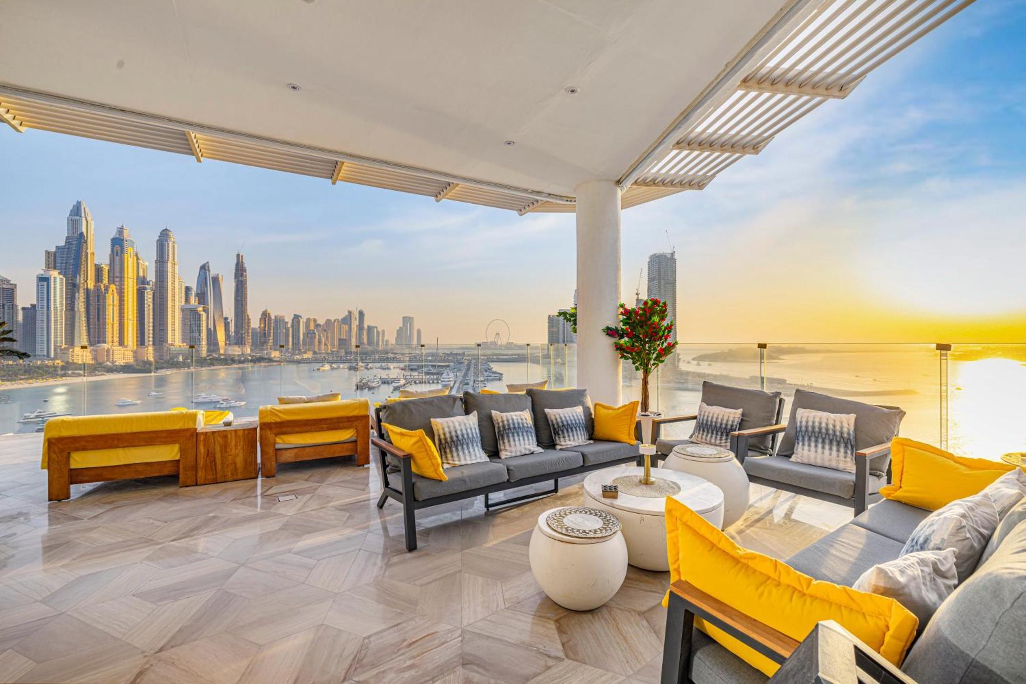 Five Palm Jumeirah 2Br Luxury Penthouse , Full Marina See View With Private Pool Dubai Esterno foto