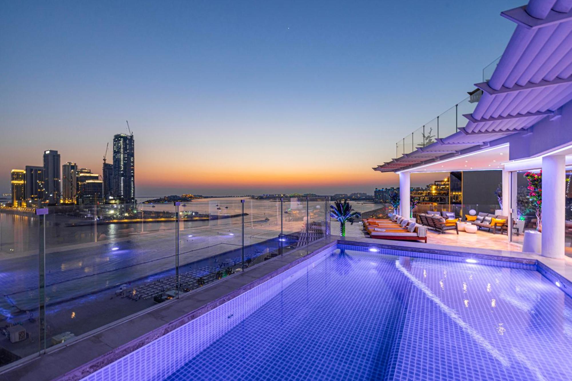 Five Palm Jumeirah 2Br Luxury Penthouse , Full Marina See View With Private Pool Dubai Esterno foto