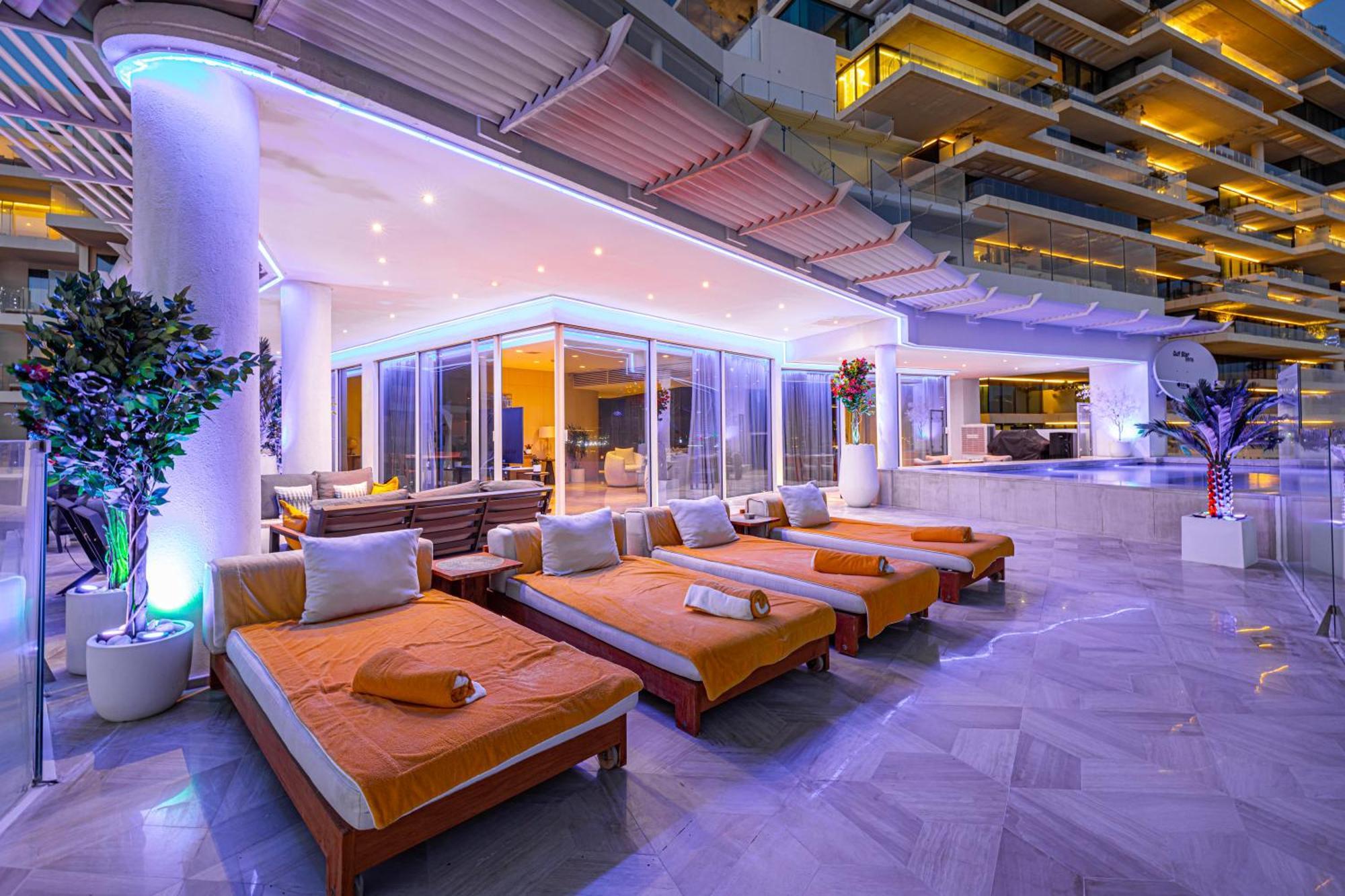 Five Palm Jumeirah 2Br Luxury Penthouse , Full Marina See View With Private Pool Dubai Esterno foto