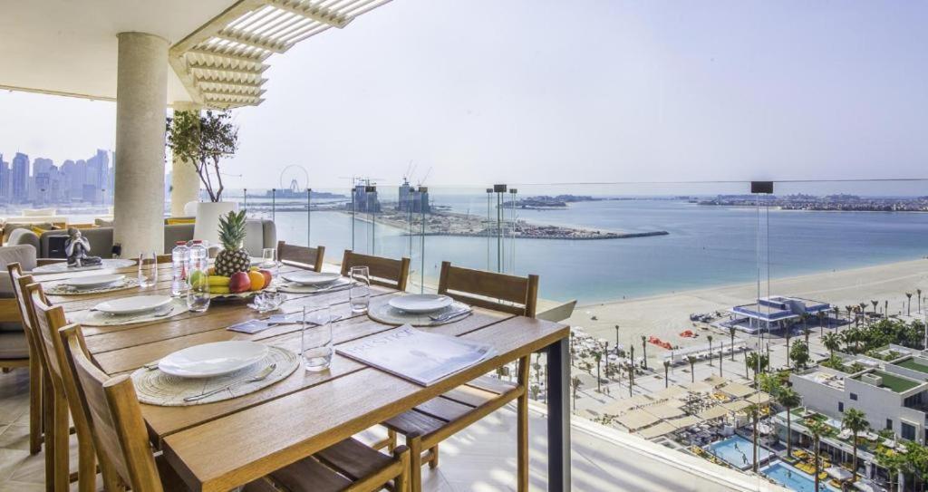 Five Palm Jumeirah 2Br Luxury Penthouse , Full Marina See View With Private Pool Dubai Esterno foto